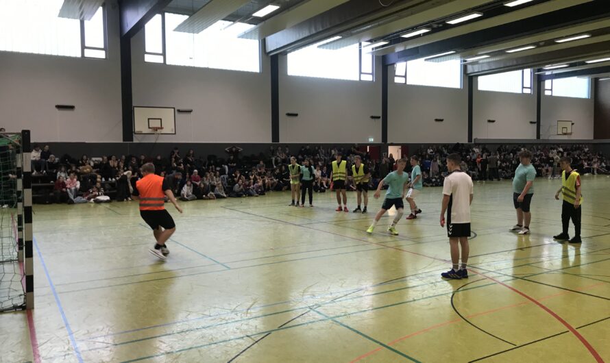 Handball- und Völkerballturniere beenden das Schulhalbjahr