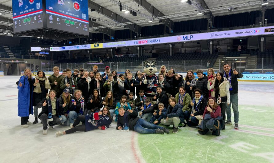 Projekt „Schule ohne Rassismus“ ermöglicht Besuch bei den Kassel Huskies