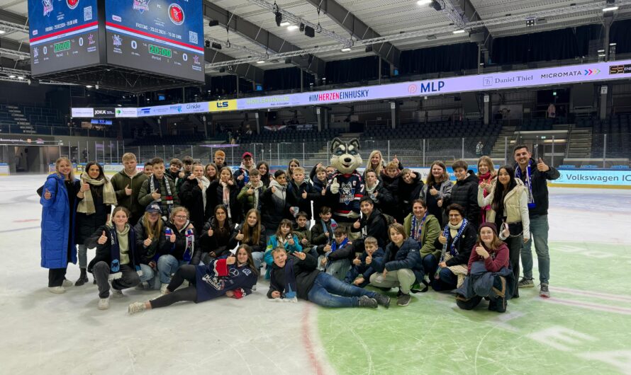 Projekt “Schule ohne Rassismus” ermöglicht Besuch bei den Kassel Huskies