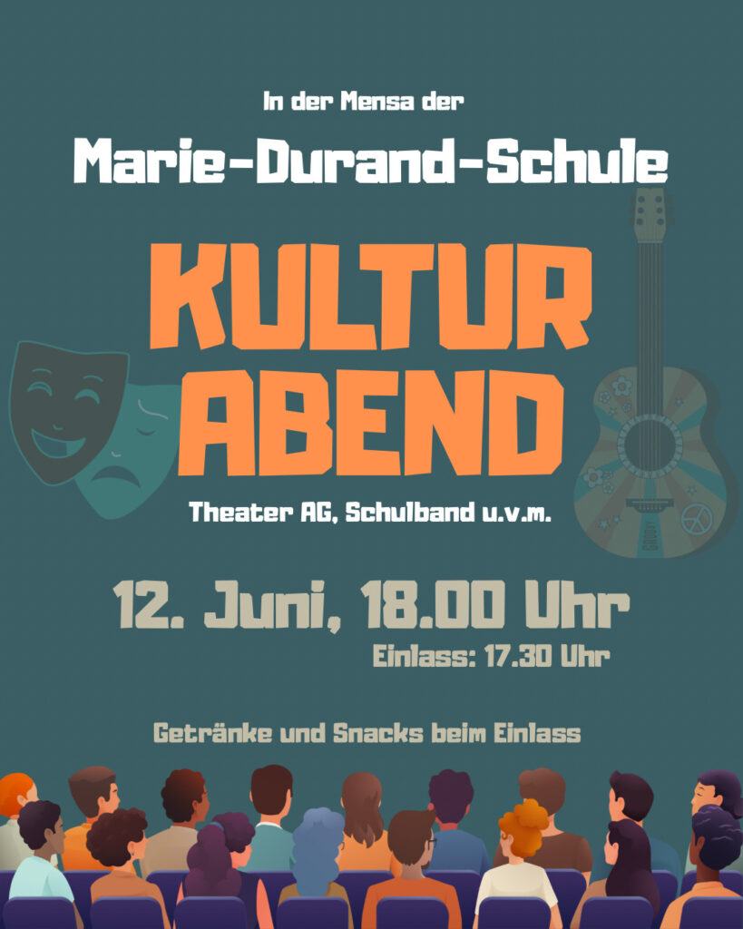 Kulturabend 2025 am 12. Juni 2025 18 Uhr